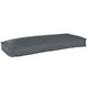 Vidaxl Kissen Anthrazit 100 x 40 x 8 cm Oxford-Stoff