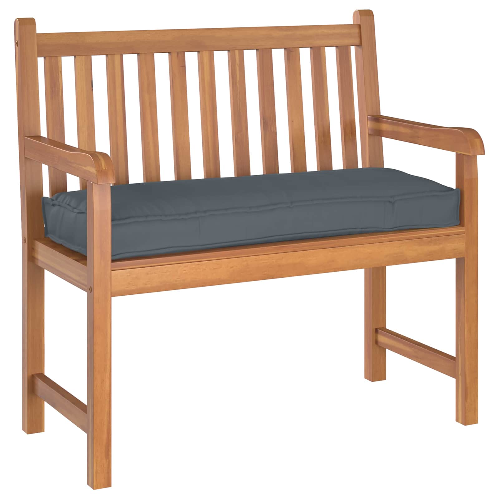 Vidaxl Kissen Anthrazit 100 x 40 x 8 cm Oxford-Stoff