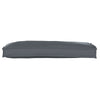 Vidaxl Kissen Anthrazit 100 x 40 x 8 cm Oxford-Stoff