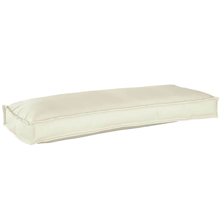 Vidaxl Kissen Creme 100 x 40 x 8 cm Oxford-Stoff