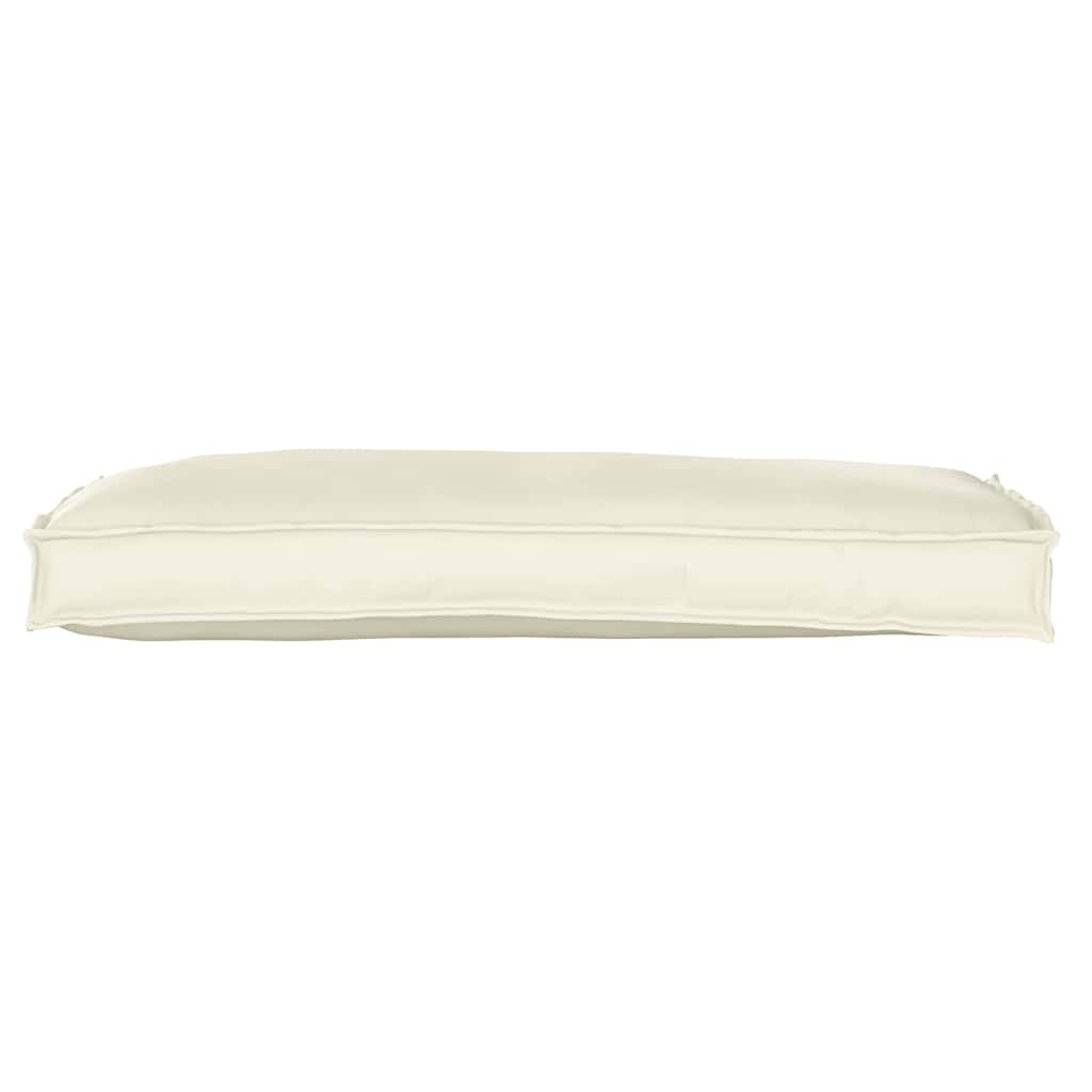 Vidaxl Kissen Creme 100 x 40 x 8 cm Oxford-Stoff