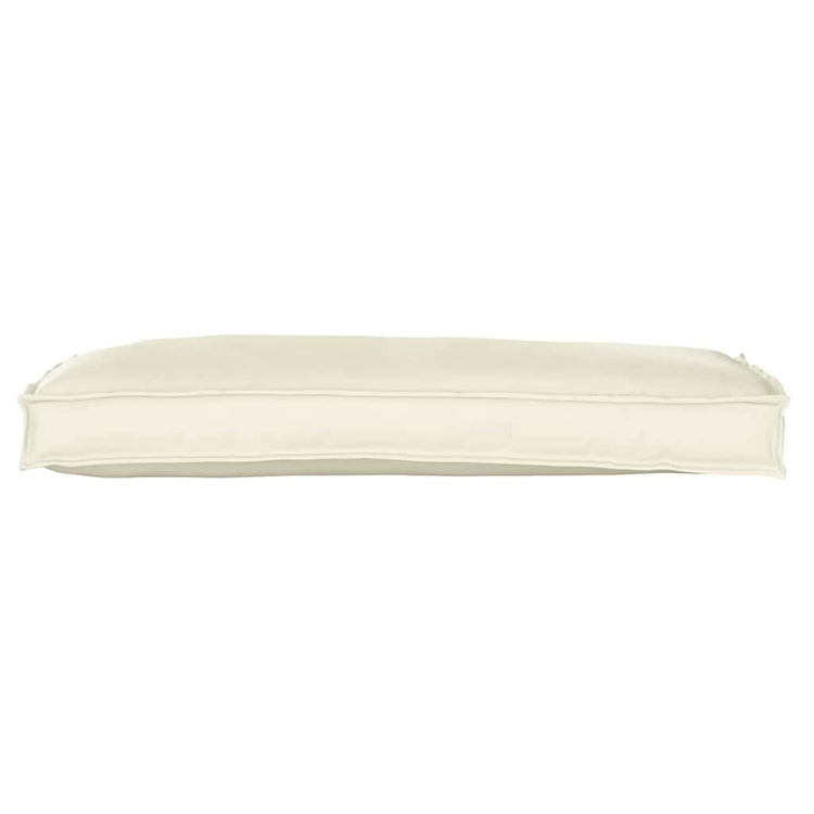 Vidaxl Kissen Creme 100 x 40 x 8 cm Oxford-Stoff