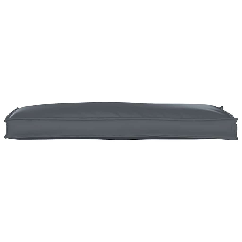 Vidaxl Kissen Anthrazit 110 x 40 x 8 cm Oxford-Stoff