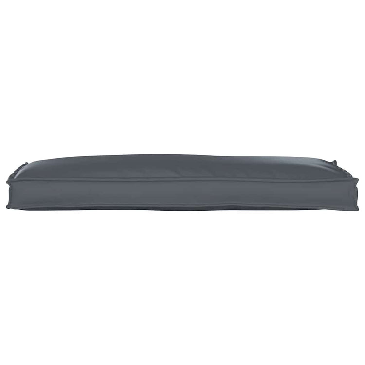 Vidaxl Kissen Anthrazit 110 x 40 x 8 cm Oxford-Stoff