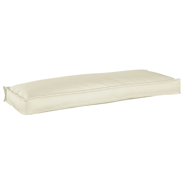 Vidaxl Kissen Creme 110 x 40 x 8 cm Oxford-Stoff