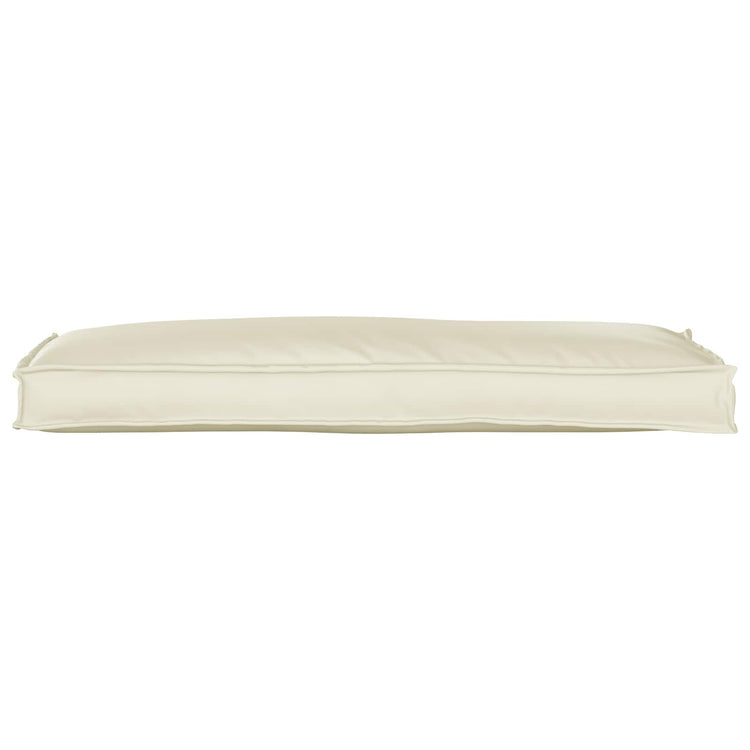 Vidaxl Kissen Creme 110 x 40 x 8 cm Oxford-Stoff