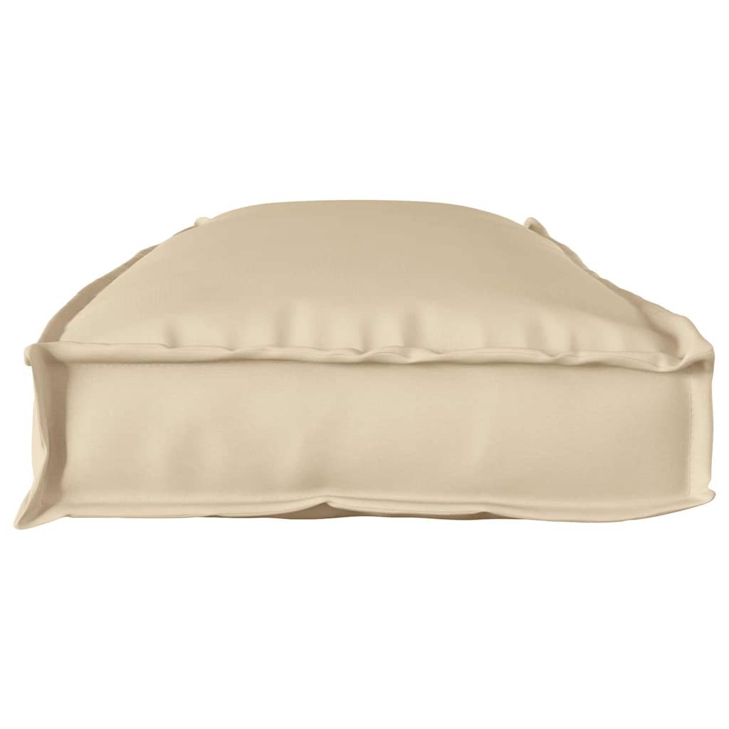 Vidaxl Kissen beige 110 x 40 x 8 cm Oxford-Stoff