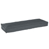 Vidaxl Kissen Anthrazit 120 x 40 x 8 cm Oxford-Stoff