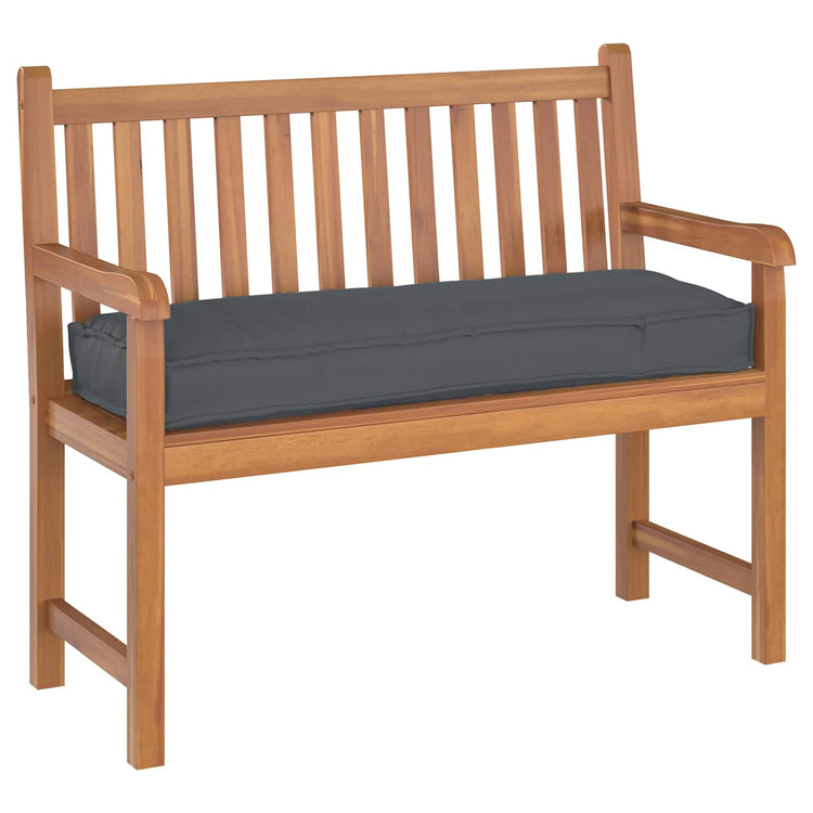 Vidaxl Kissen Anthrazit 120 x 40 x 8 cm Oxford-Stoff