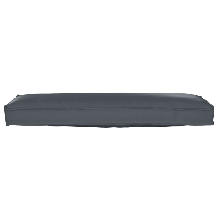 Vidaxl Kissen Anthrazit 120 x 40 x 8 cm Oxford-Stoff