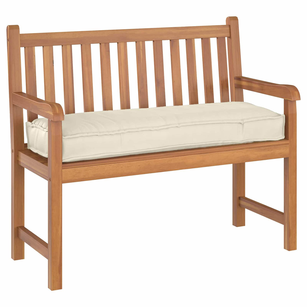 Vidaxl Kissen Creme 120 x 40 x 8 cm Oxford-Stoff