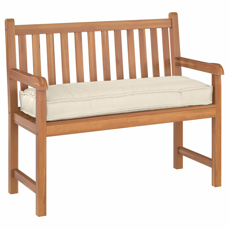 Vidaxl Kissen Creme 120 x 40 x 8 cm Oxford-Stoff