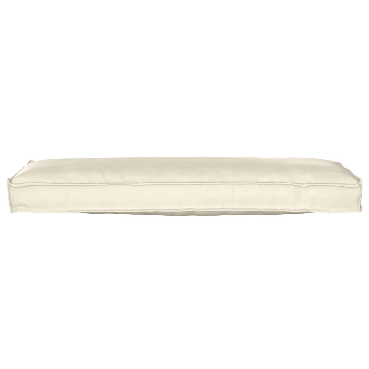 Vidaxl Kissen Creme 120 x 40 x 8 cm Oxford-Stoff