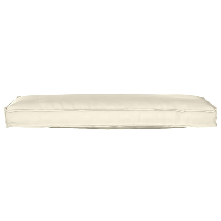 Vidaxl Kissen Creme 120 x 40 x 8 cm Oxford-Stoff