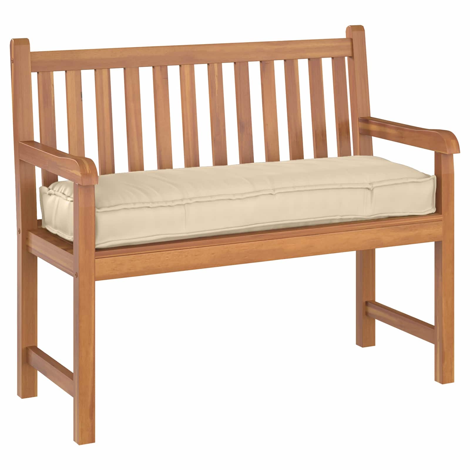 Vidaxl Kissen beige 120 x 40 x 8 cm Oxford-Stoff