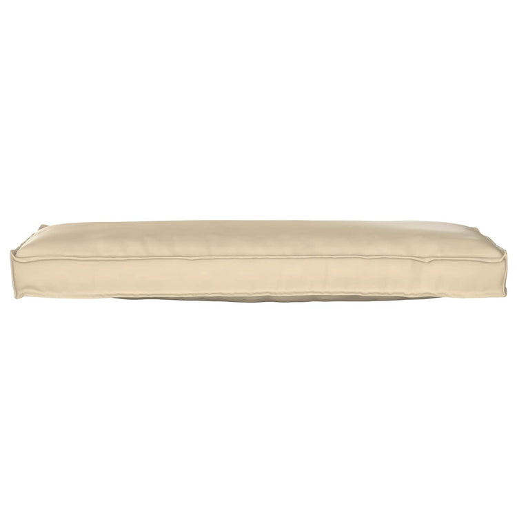 Vidaxl Kissen beige 120 x 40 x 8 cm Oxford-Stoff