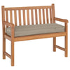 Vidaxx Kissen Taupe 120 x 40 x 8 cm Oxford-Stoff