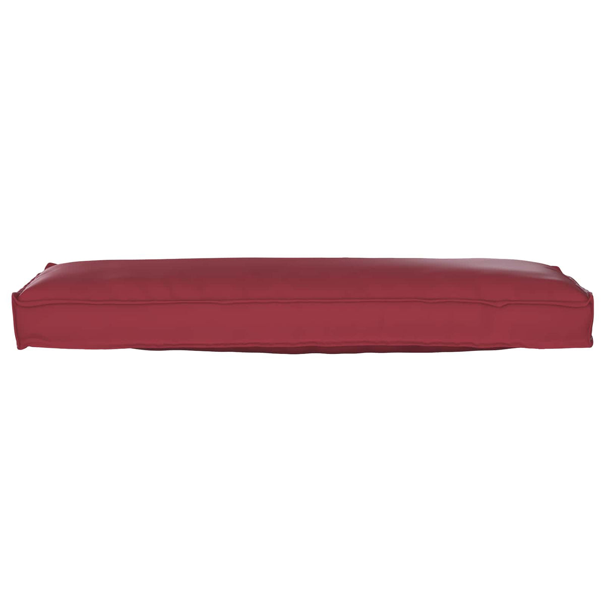 Vidaxxl Kissen weinrot 120 x 40 x 8 cm Oxford-Stoff