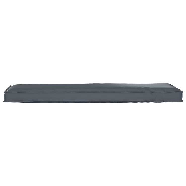 Vidaxl Kissen Anthrazit 140 x 40 x 8 cm Oxford-Stoff