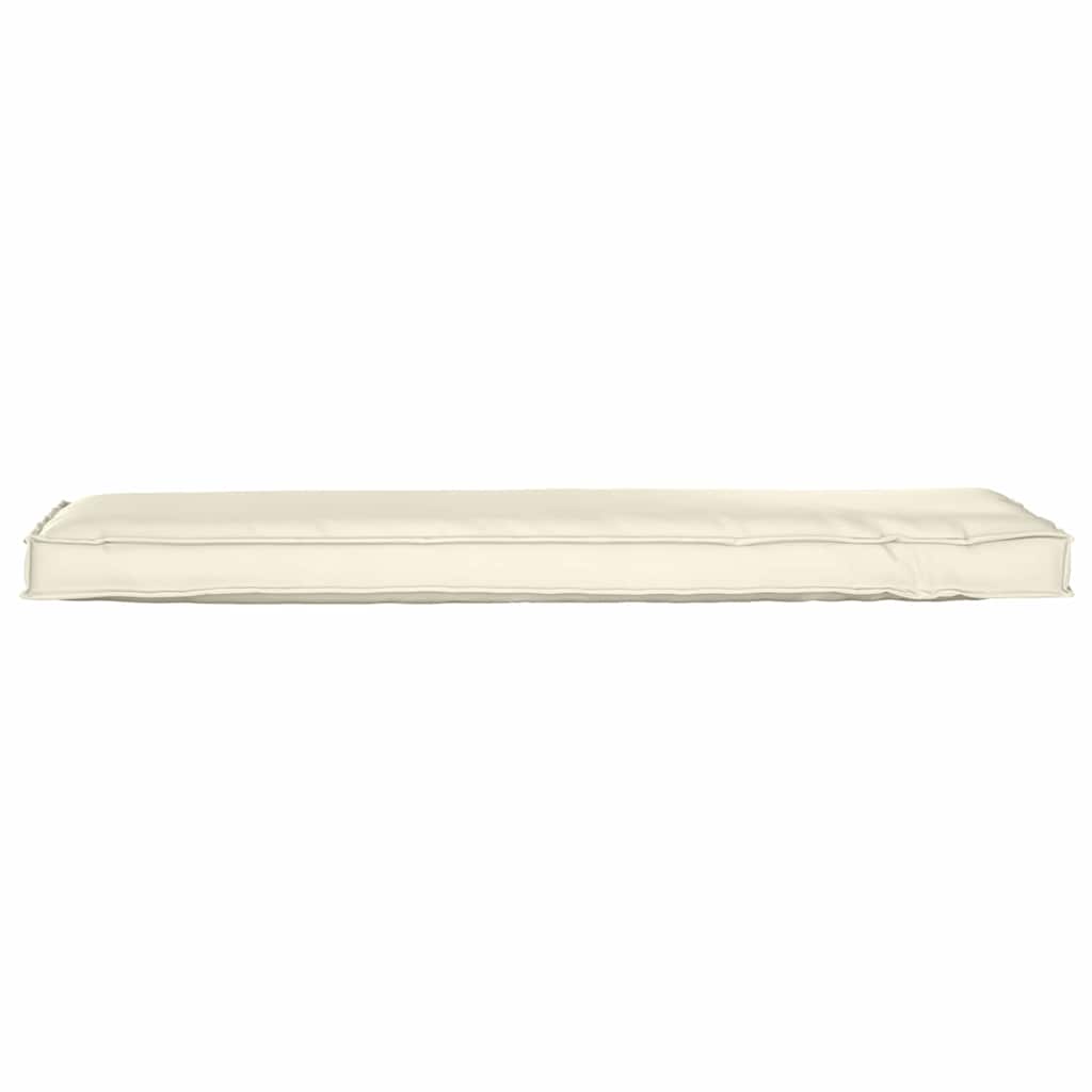 Vidaxl Kissen Creme 140 x 40 x 8 cm Oxford-Stoff