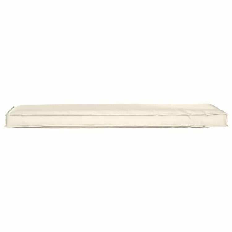 Vidaxl Kissen Creme 140 x 40 x 8 cm Oxford-Stoff