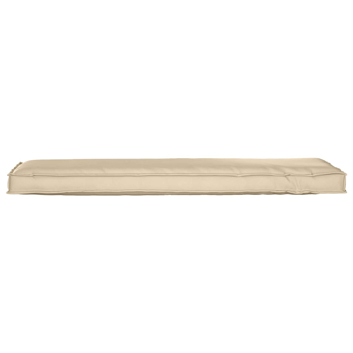 Vidaxl Kissen beige 140 x 40 x 8 cm Oxford-Stoff