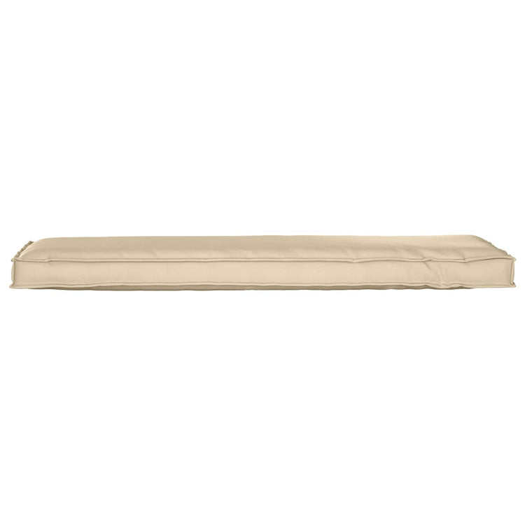 Vidaxl Kissen beige 140 x 40 x 8 cm Oxford-Stoff