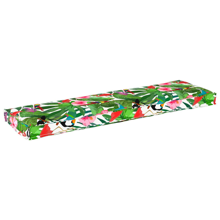 Vidaxx Kissen Blumen mehrfarbig 140 x 40 x 8 cm Oxford-Stoff