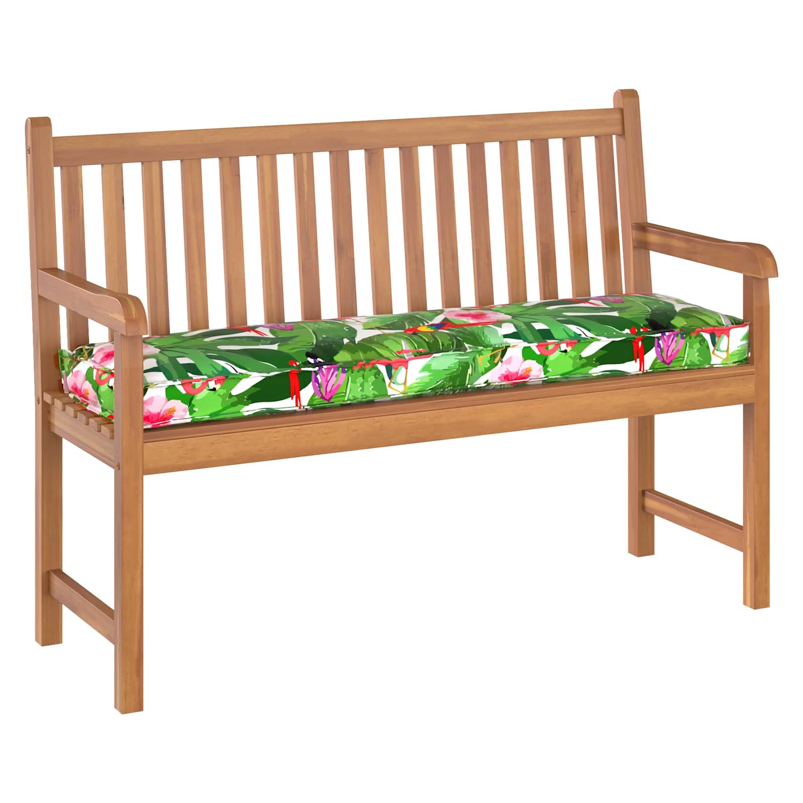 Vidaxx Kissen Blumen mehrfarbig 140 x 40 x 8 cm Oxford-Stoff