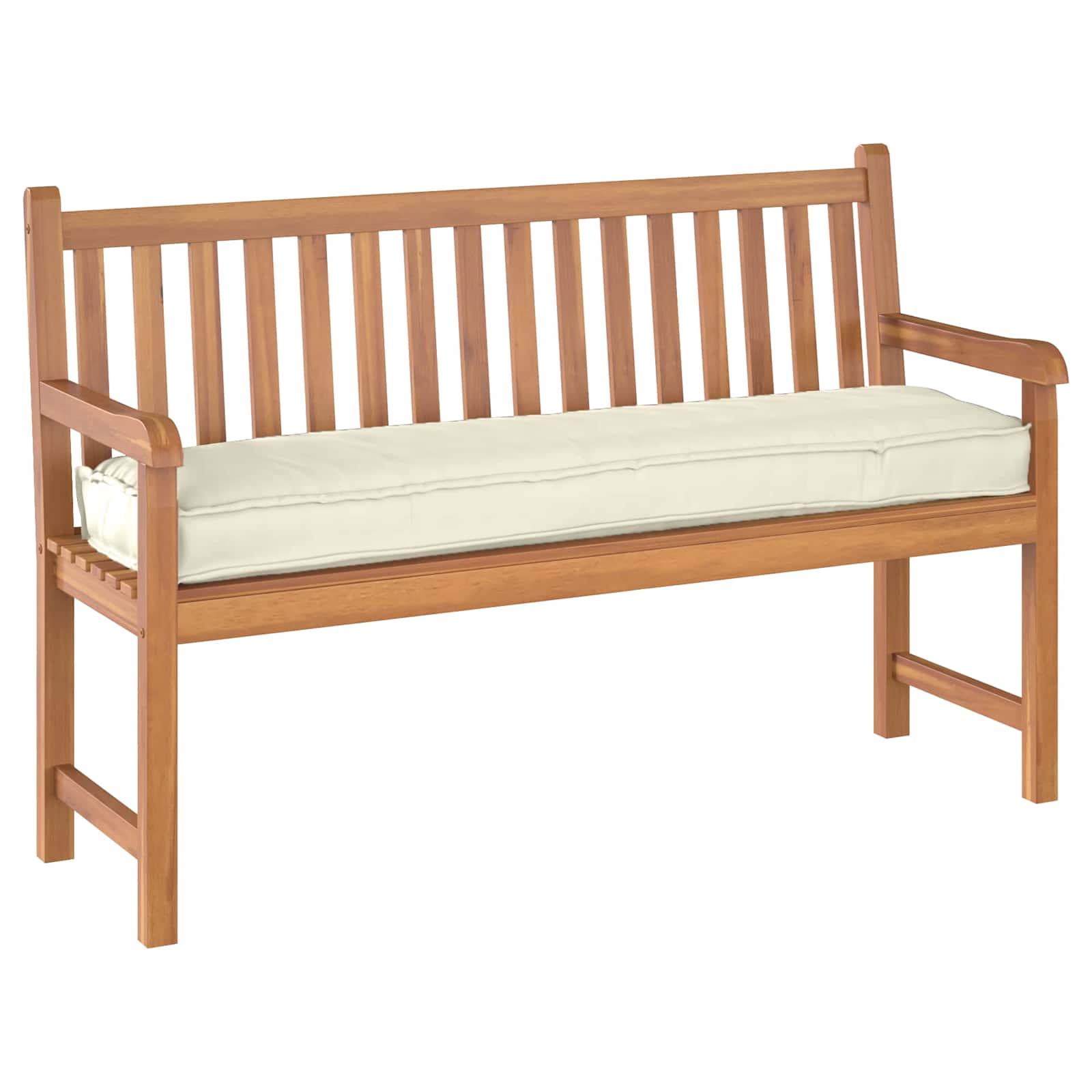 Vidaxl Kissen Creme 150 x 40 x 8 cm Oxford-Stoff