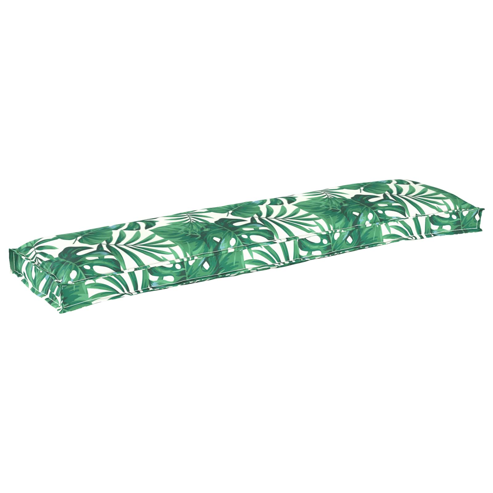 Vidaxxl Kissen Blatt Blattmuster 150 x 40 x 8 cm Oxford-Stoff