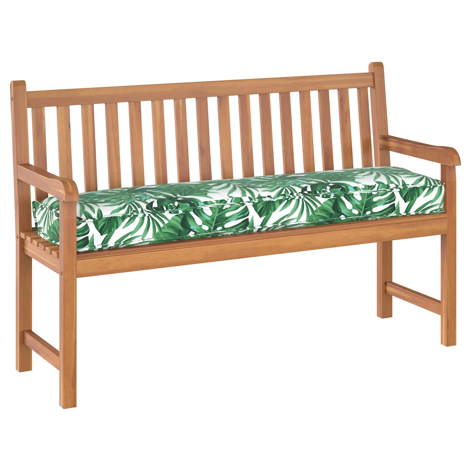 Vidaxxl Kissen Blatt Blattmuster 150 x 40 x 8 cm Oxford-Stoff