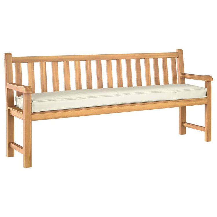 Vidaxl Palettenkissen Creme 180 x 40 x 8 cm Oxford-Stoff