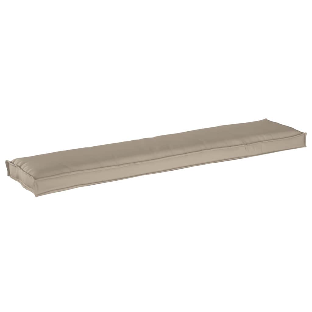 Vidaxx Palettenkissen Taupe 180 x 40 x 8 cm Oxford-Stoff