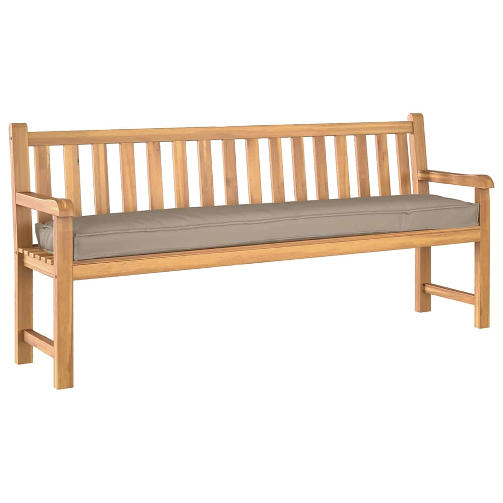 Vidaxx Palettenkissen Taupe 180 x 40 x 8 cm Oxford-Stoff