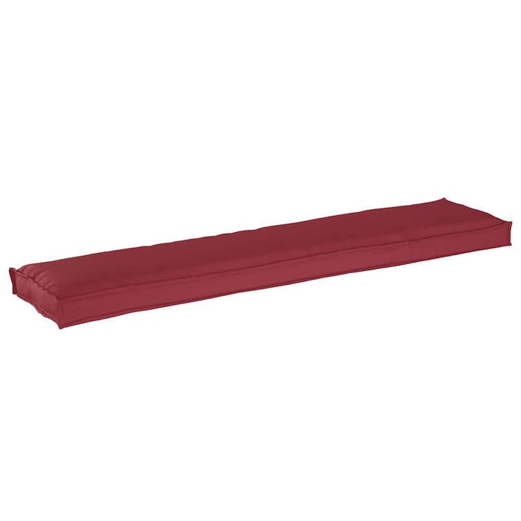 Vidaxx Palettenkissen weinrot 180 x 40 x 8 cm Oxford-Stoff
