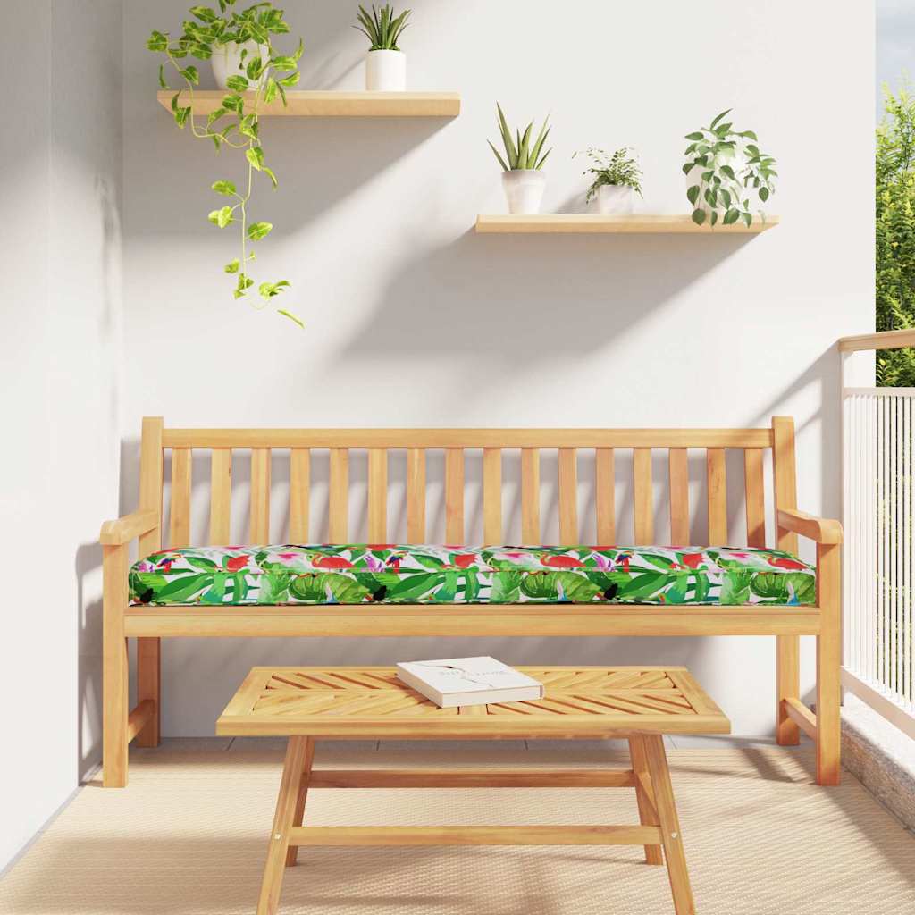 Vidaxx Palettenkissen Tropical Jungle 180 x 40 x 8 cm Oxford-Stoff
