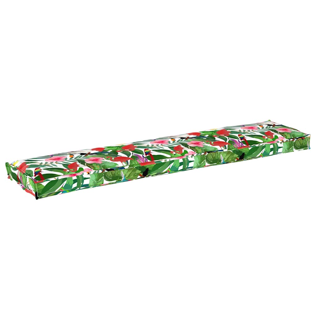 Vidaxx Palettenkissen Tropical Jungle 180 x 40 x 8 cm Oxford-Stoff