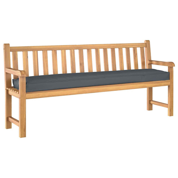Vidaxl Palettenkissen Anthrazit 200 x 40 x 8 cm Oxford-Stoff
