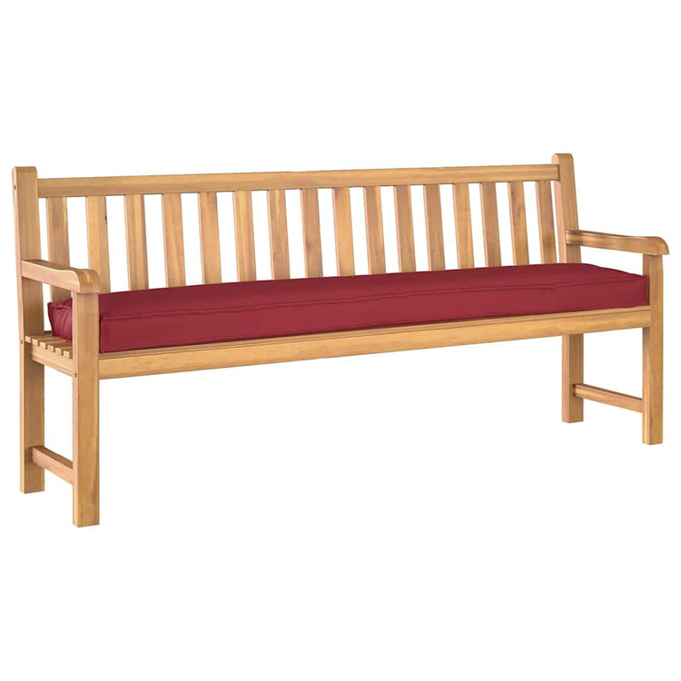 Vidaxx Palettenkissen weinrot 200 x 40 x 8 cm Oxford-Stoff
