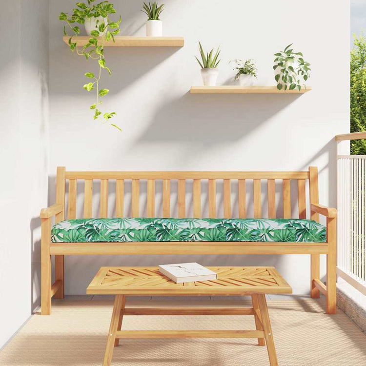 Vidaxx Palettenkissen Blumenblattmuster 200 x 40 x 8 cm Oxford-Stoff