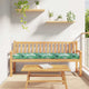 Vidaxx Palettenkissen Blumenblattmuster 200 x 40 x 8 cm Oxford-Stoff