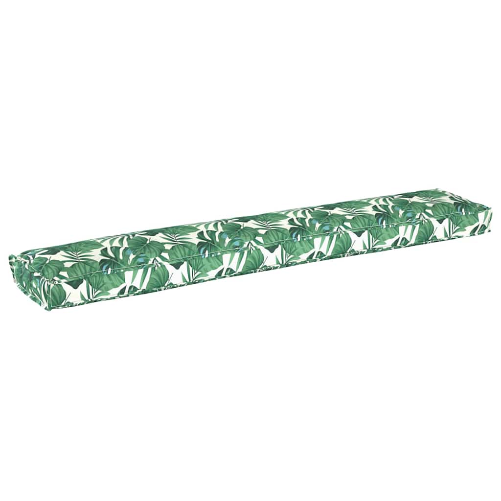 Vidaxx Palettenkissen Blumenblattmuster 200 x 40 x 8 cm Oxford-Stoff