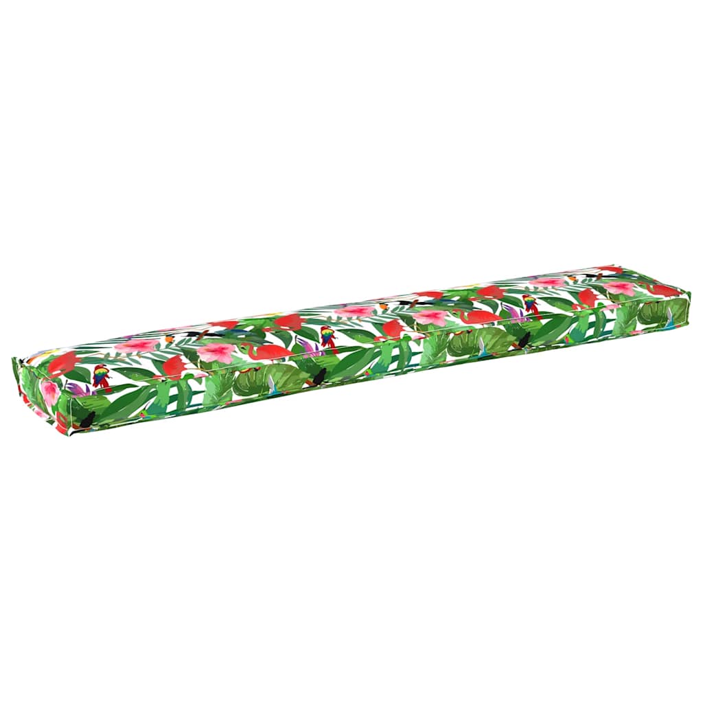 Vidaxx Palettenkissen Tropical Jungle 200 x 40 x 8 cm Oxford-Stoff
