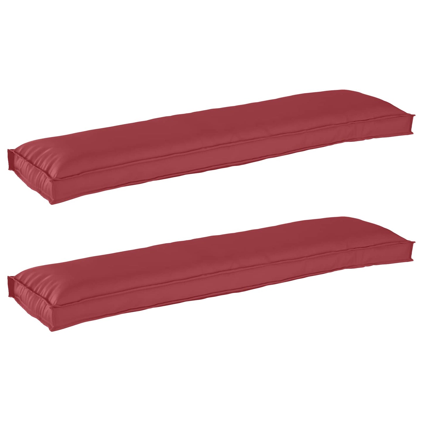 VidaXL Palettenkissen-Set 2-tlg. Königsblau 100 x 40 x 8 cm