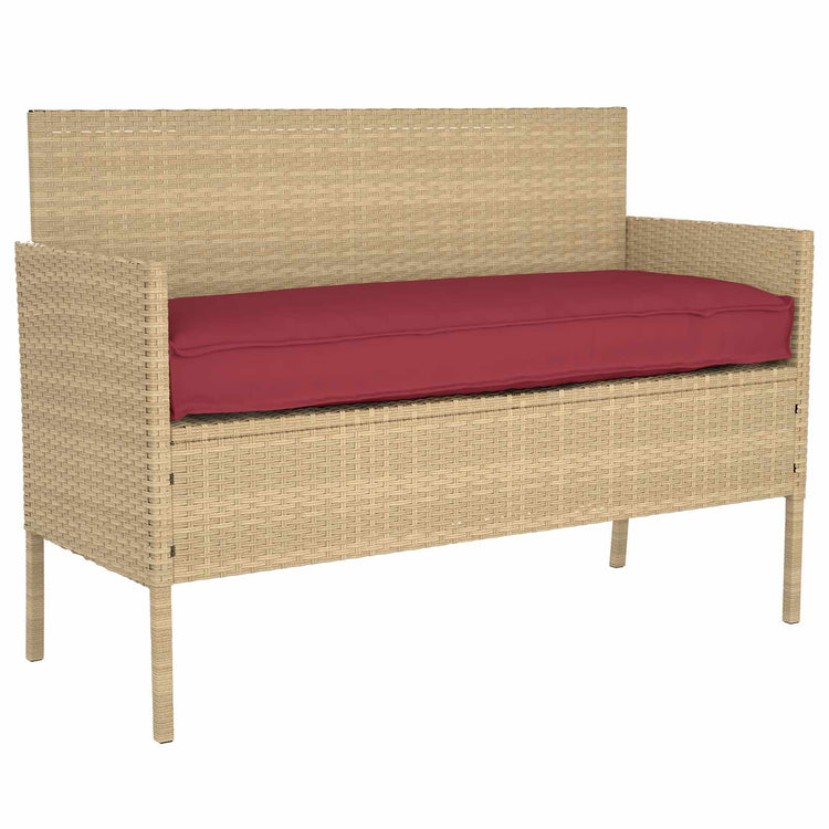 VidaXL Palettenkissen-Set 2-tlg. Königsblau 100 x 40 x 8 cm