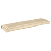 VidaXL Palettenkissen-Set 2-tlg. Beige 150 x 40 x 8 cm Oxford-Stoff
