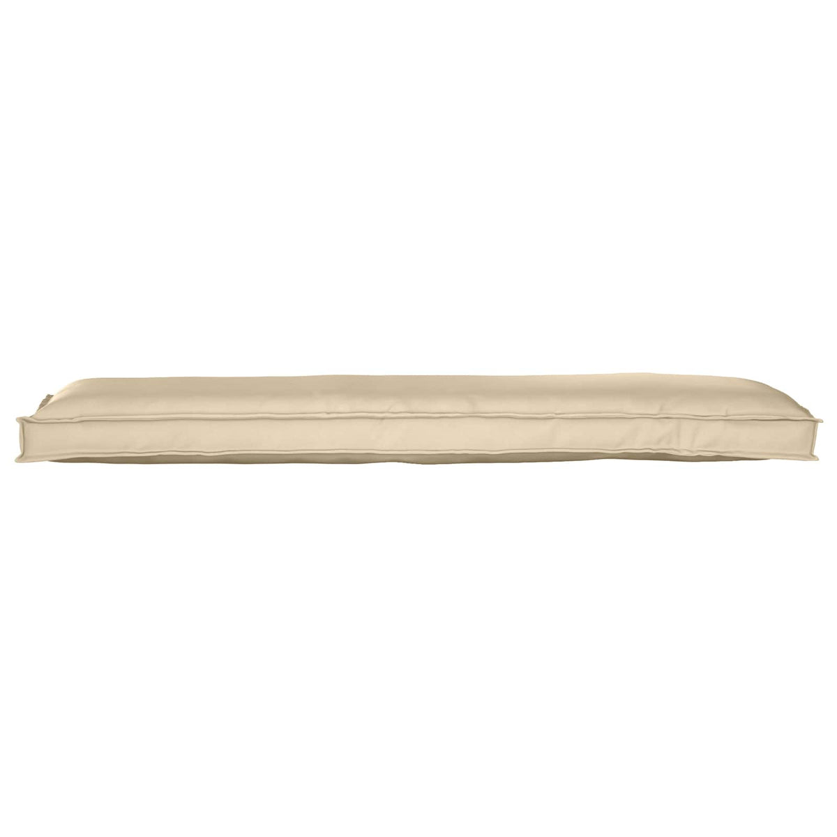 VidaXL Palettenkissen-Set 2-tlg. Beige 150 x 40 x 8 cm Oxford-Stoff