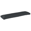 VidaXL Palettenkissen-Set 2-tlg. Schwarz 150 x 40 x 8 cm Oxford-Stoff