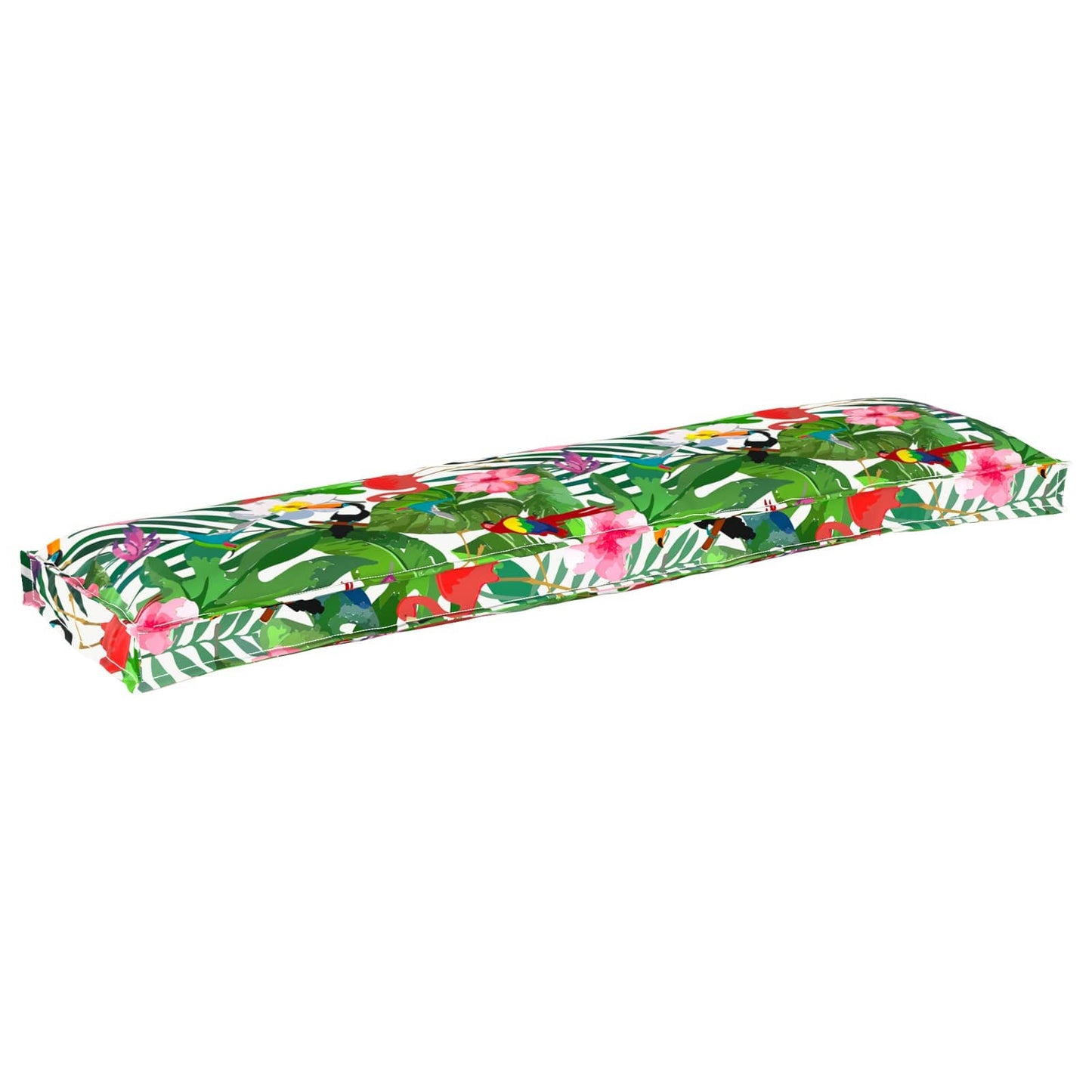 VidaXL Palettenkissen-Set 2-tlg. Tropischer Dschungel 150 x 40 x 8 cm